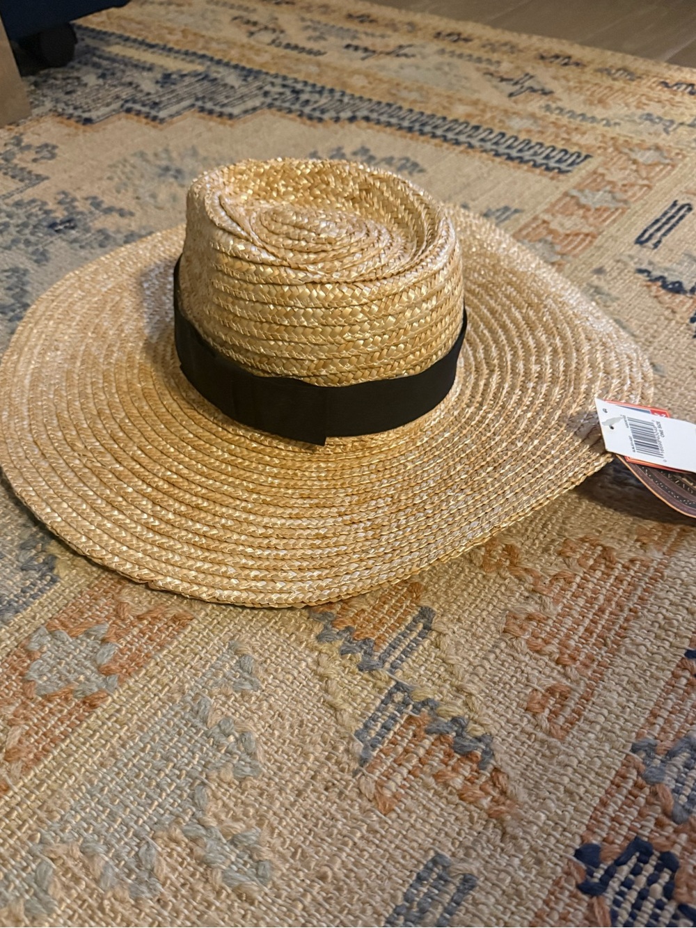 NWT Scala raffia hat